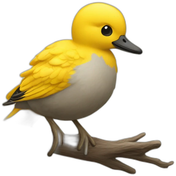 Yellow 🦆 emoji