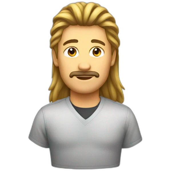 Mullet emoji