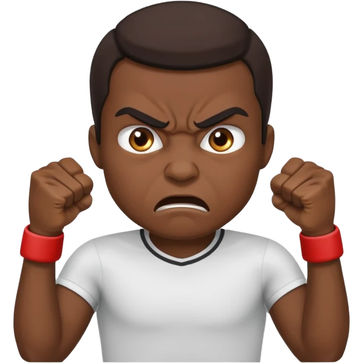 angry sports person emoji