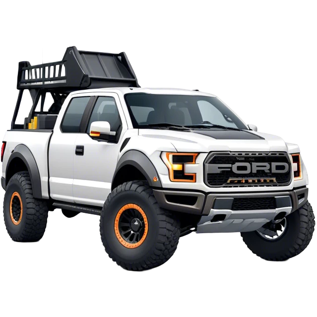 Ford f150 Raptor - Ford (Model Year: 2024) (Iconic colour: White) emoji