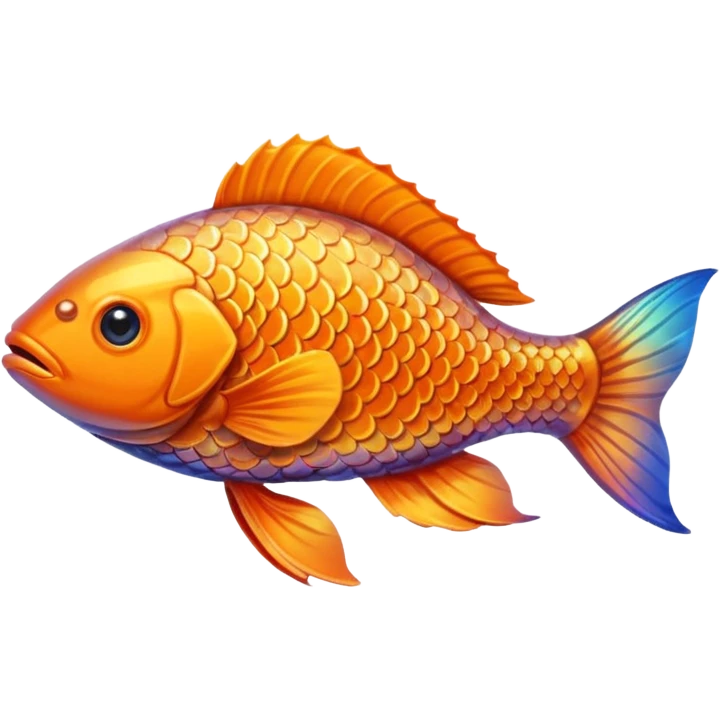 Orange benekeliFish emoji