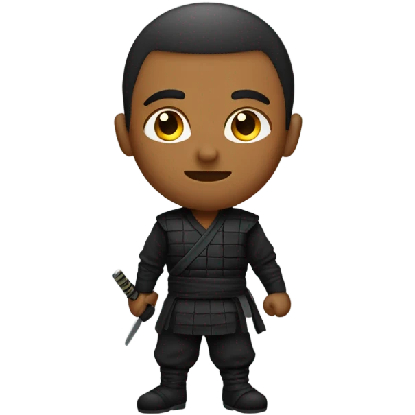Ninja low taper fade emoji