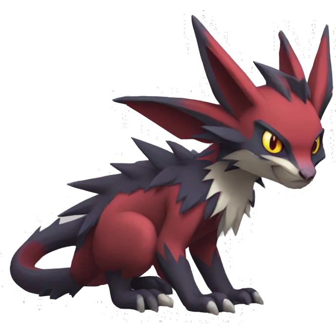 Noivern-Torracat-Zoroark full body emoji