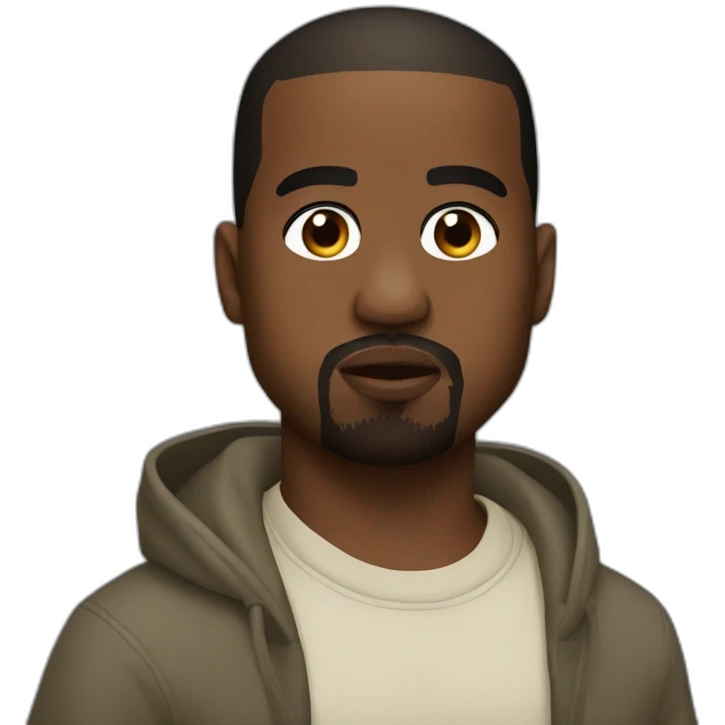 cute kanye west emoji