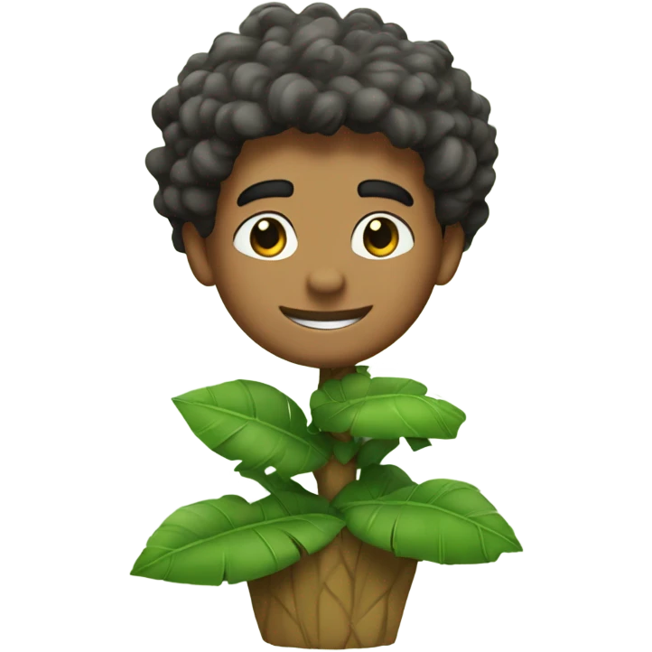 Milo thatch from Atlantis decorating a tree emoji