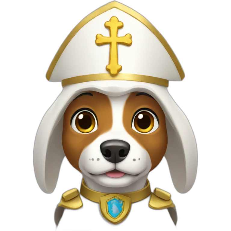 Pope paw patrol emoji