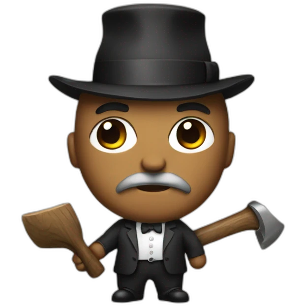 Godfather with ax emoji