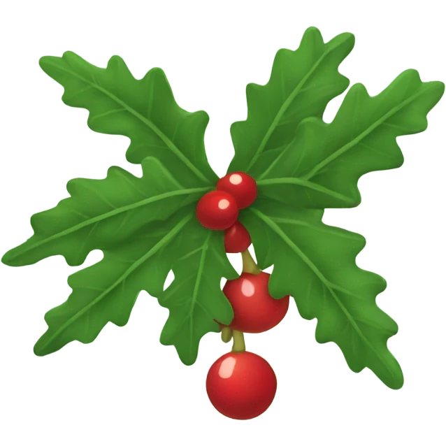 Mistletoe emoji