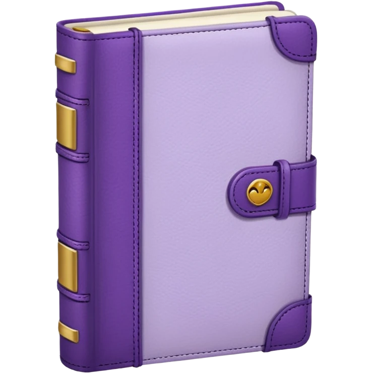 journal white and purple emoji