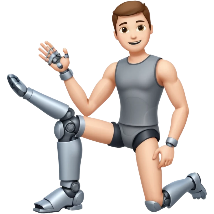 Ich fühle mich fröhlich, weil ich taglich positive Lust habe. Außerdem habe ich gestren Unfall gemacht. Uhhh aber … ich bin stark 💪🏼🦿🦾 emoji