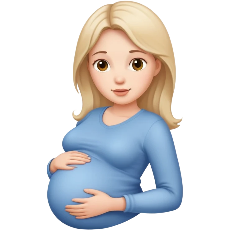 pregnant woman emoji