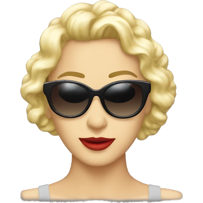 Coquette sunglasses  emoji