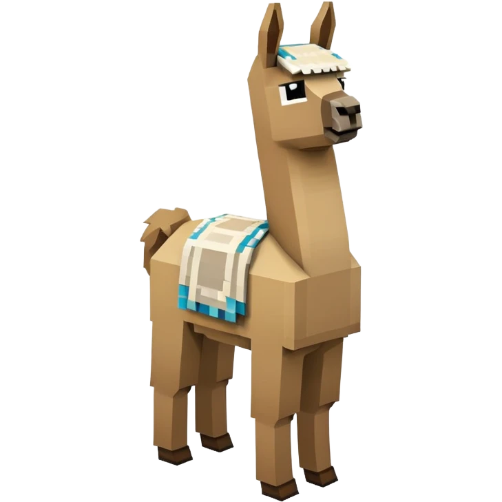 Minecraft llama emoji