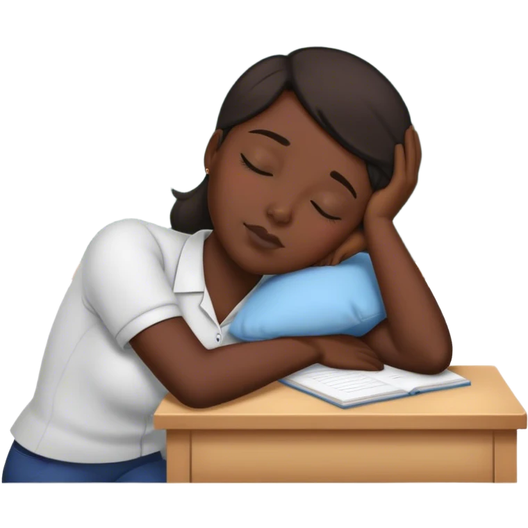 Teachers sleeping blackboard  emoji