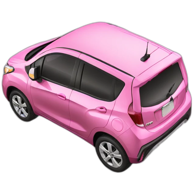pink GMC Spark Car emoji