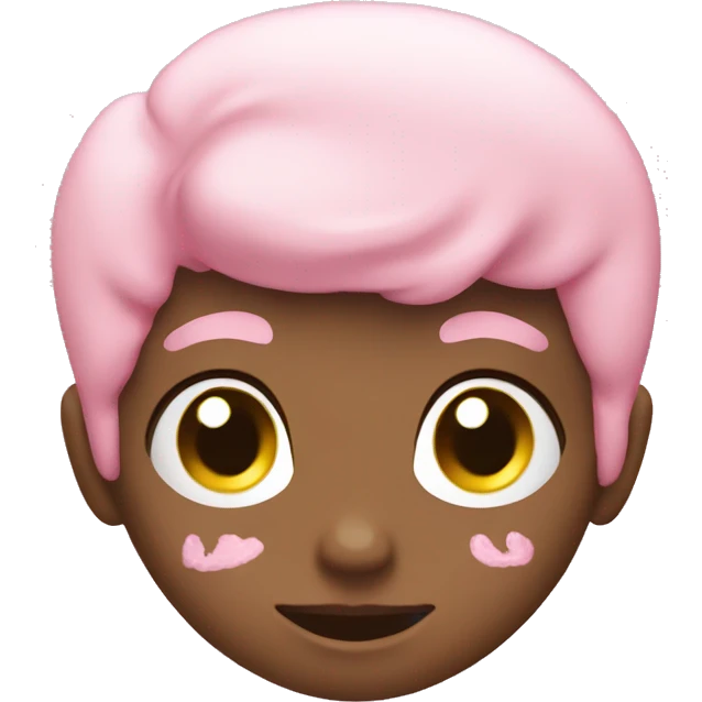 Baby pink pow  emoji