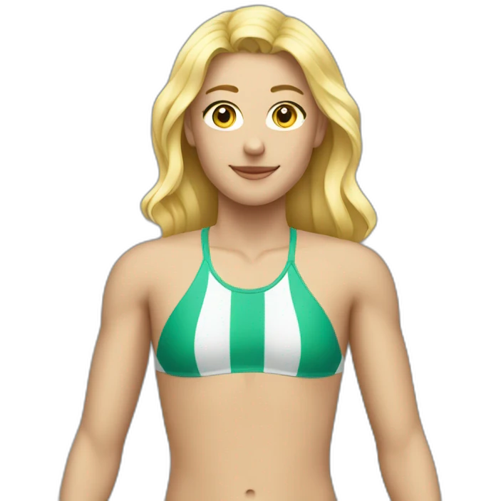 blonde maillot emoji