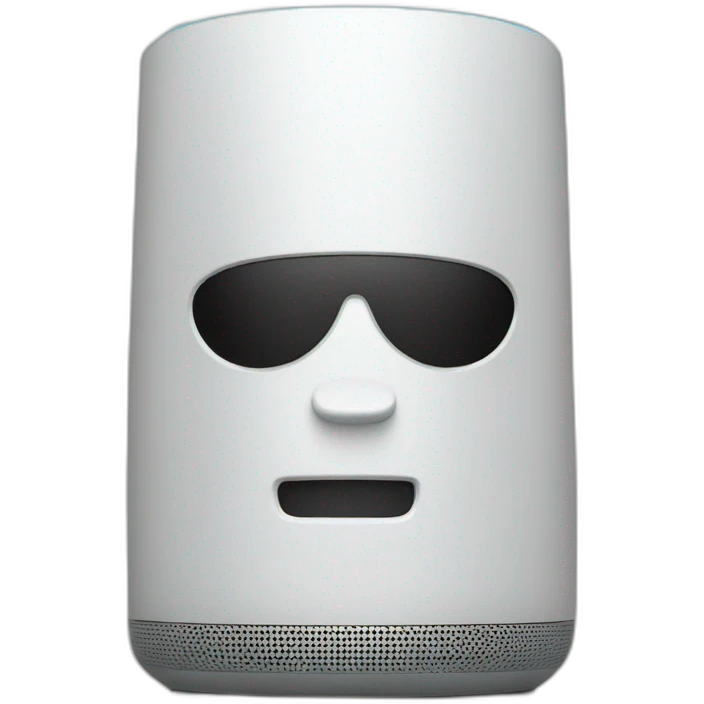 Awesome smart speaker emoji