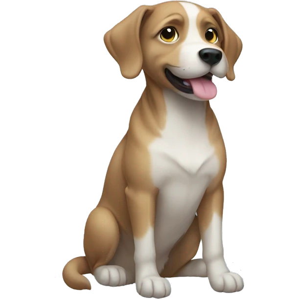 dog the water emoji