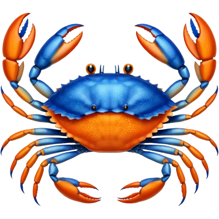 blue crab emoji