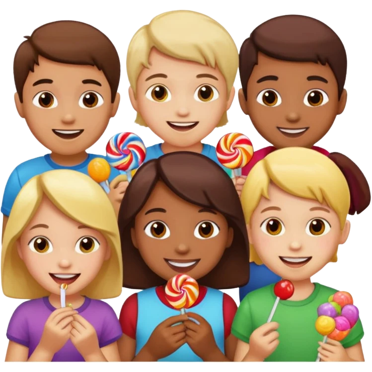 New year Candy children emoji