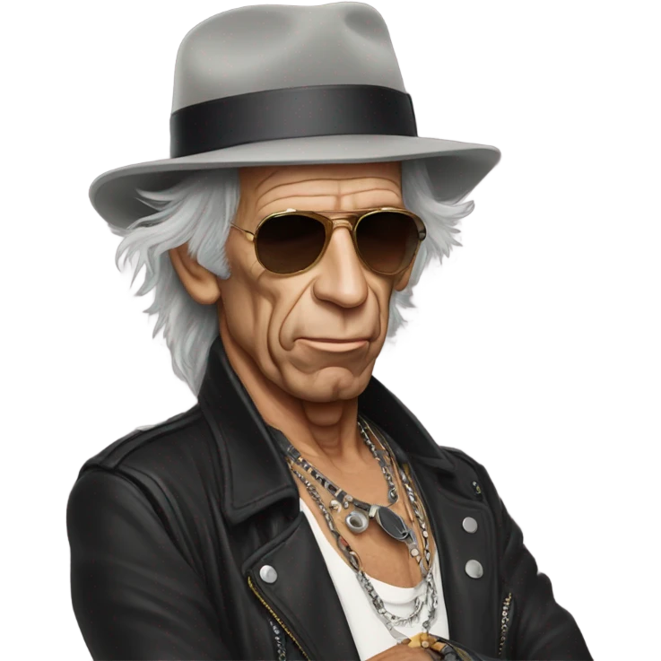 Keith Richards cool emoji