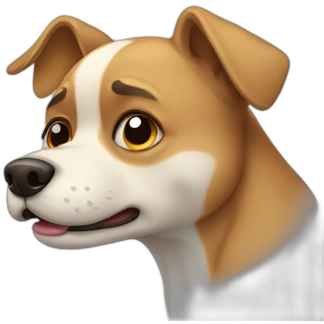 dog crying emoji