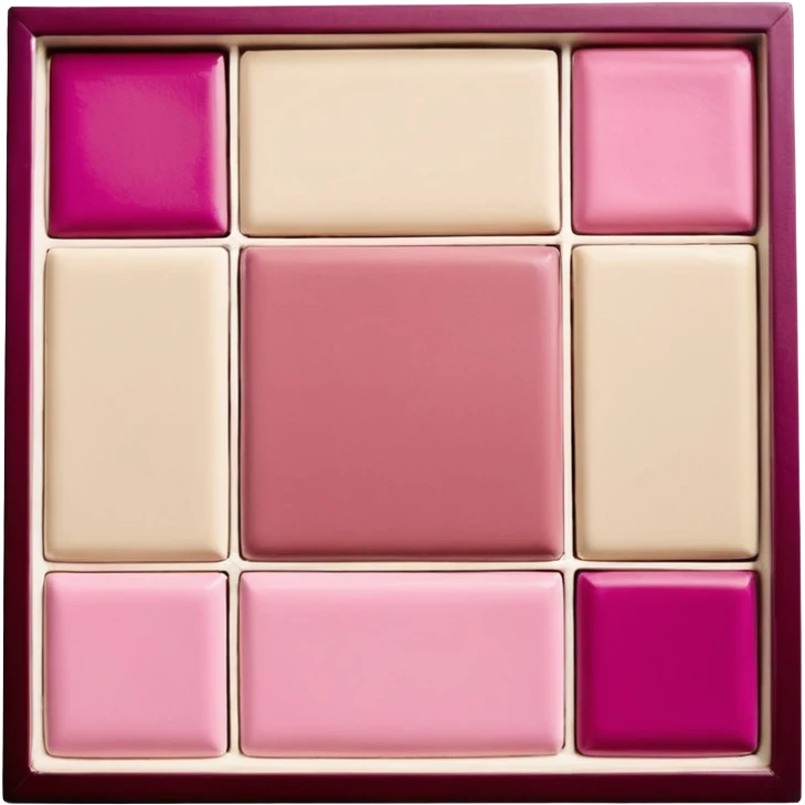 Quadratische Basisplatte mit abgerundeten Ecken, Farben: sanftes Beige für die Platte, zartes Rosa für die Öffnung). Details: Zentraler Kreis (Stomaöffnung) mit kleinen Löchern rundherum. Leichte Schatten für einen 3D-Effekt. Transparenter ovaler Beutel oben angedeutet, mit Klettverschluss. emoji