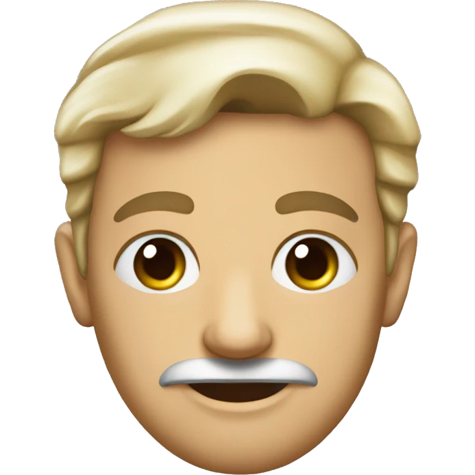 גבר קרח חוגג יום הולדת emoji