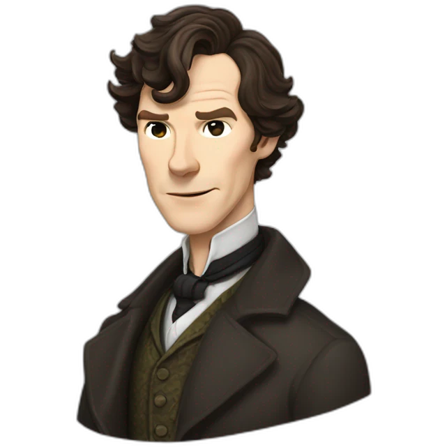Sherlock Holmes benedict cumberbatch emoji