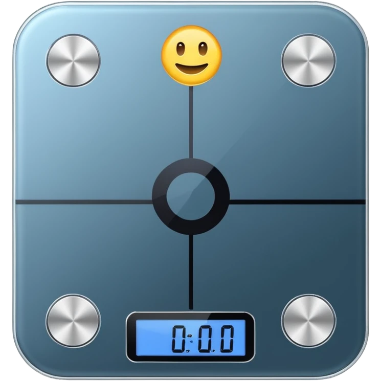 digital weight scale emoji