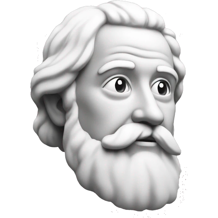 philosopher logo monochrome emoji