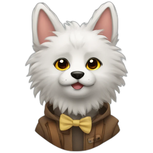 ID card furry caracter emoji