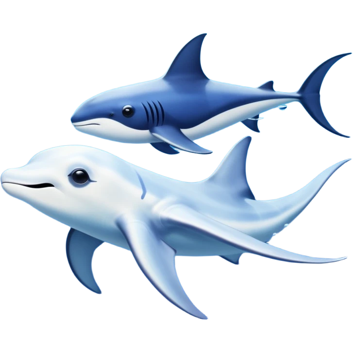 narval & mantarraya emoji