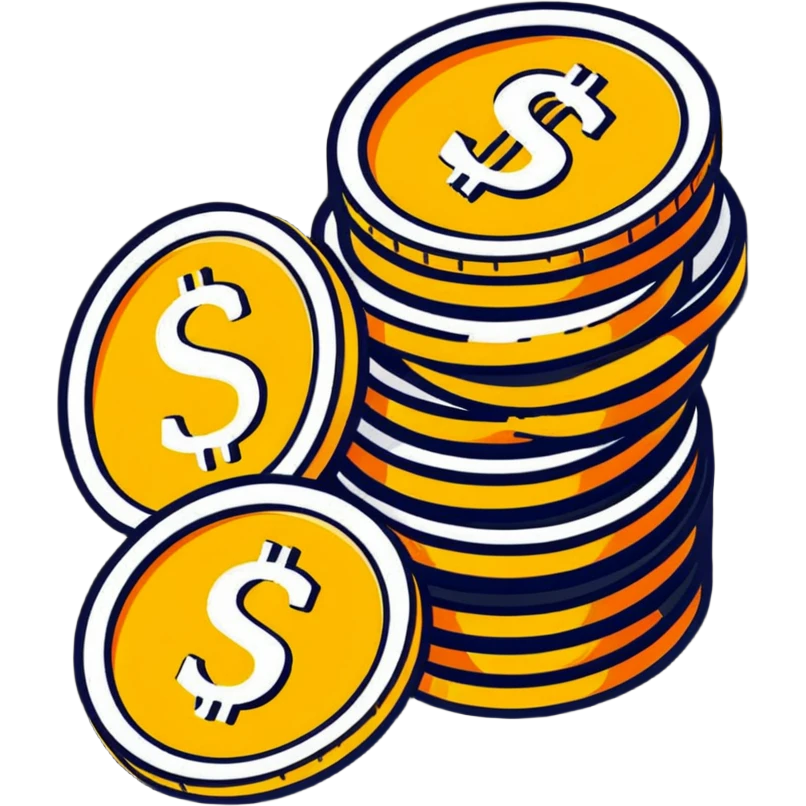 stack of coins emoji