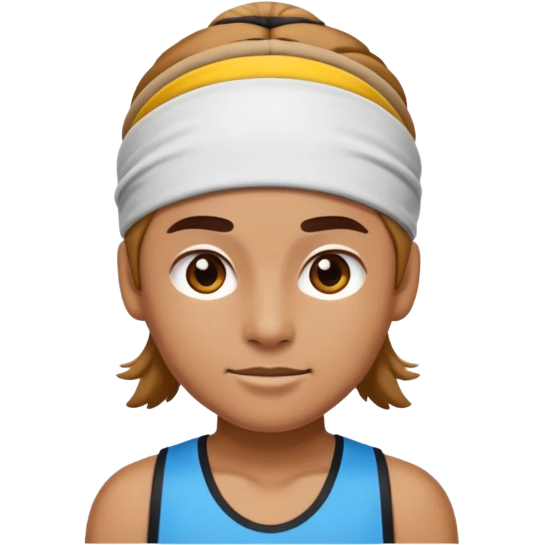 Athleteemoji wear headband emoji