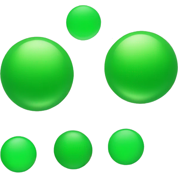green sphère emoji