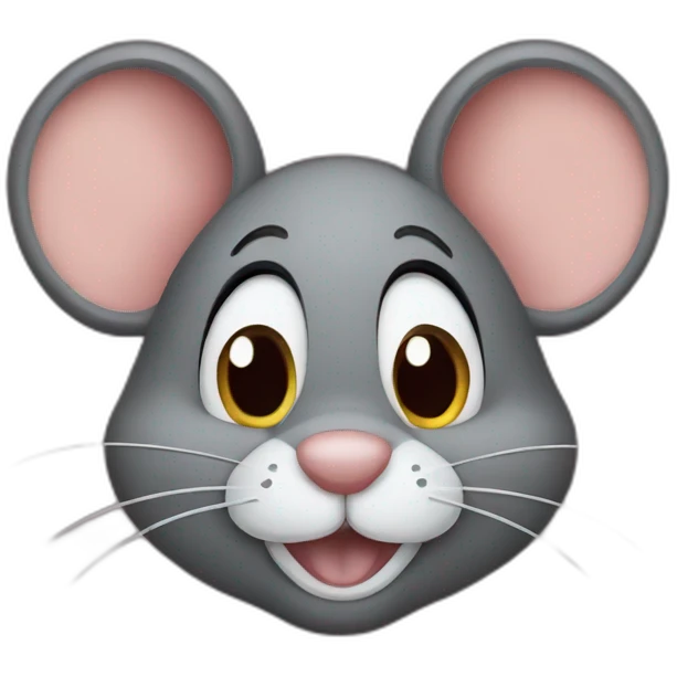 Jerry the mouse emoji
