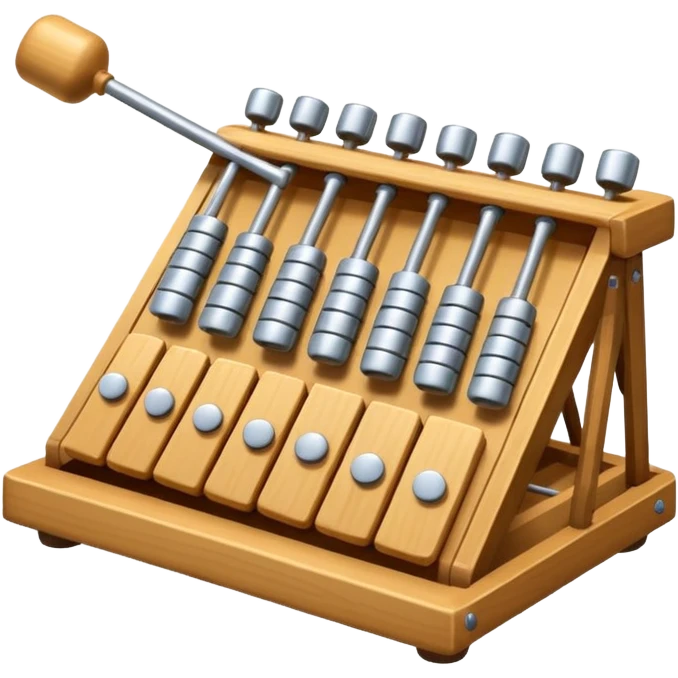 wooden glockenspiel instrument emoji