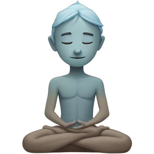 un elfo meditando emoji