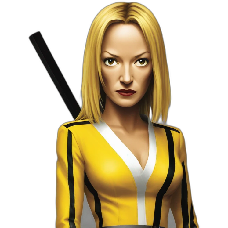 Uma Thurman kill bill emoji