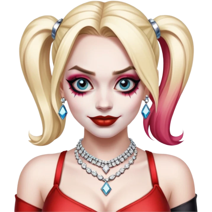 Harley Quinn Diamond emoji