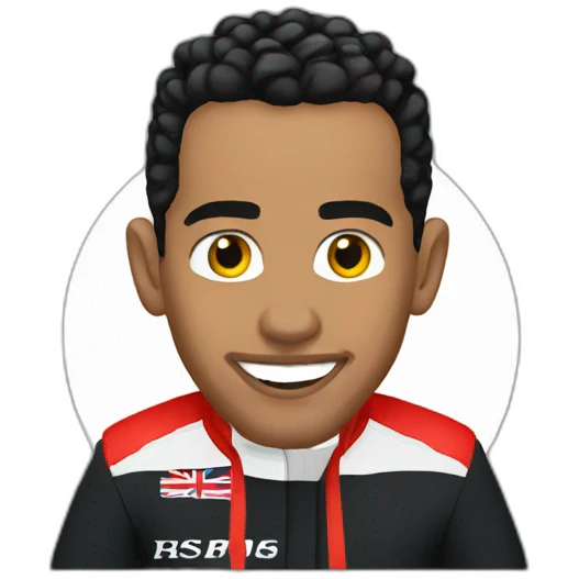 Lewis Hamilton emoji