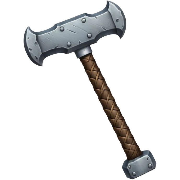 Viking hammer emoji
