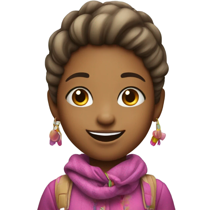 Cute gril emoji