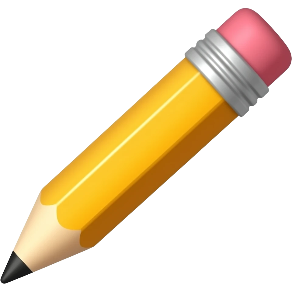 pencil emoji
