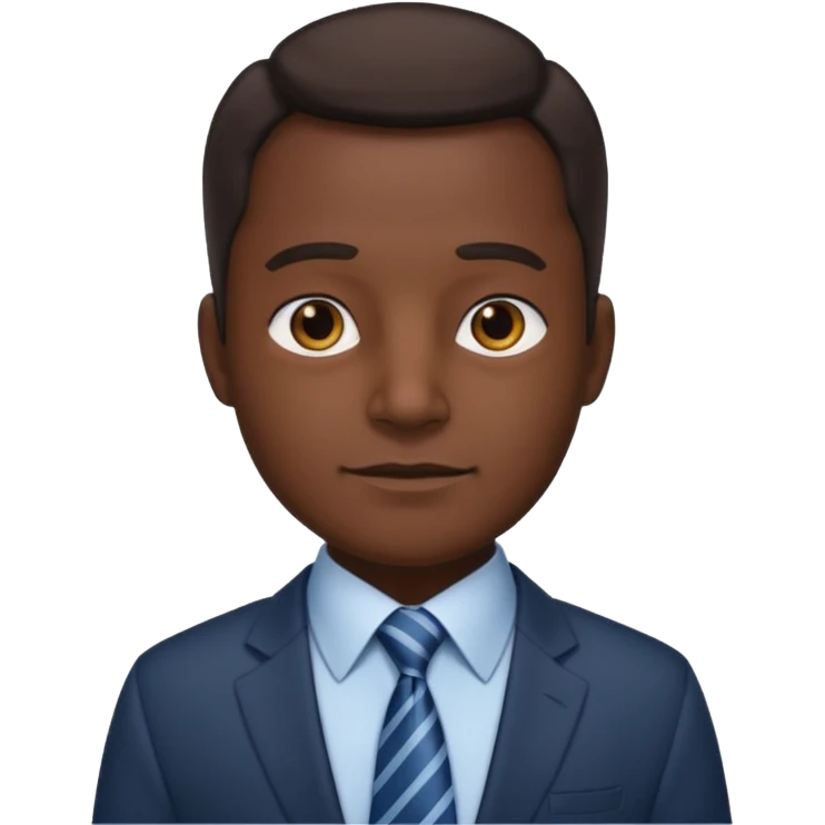 AN UNCLE with a tie in business clothes
 emoji