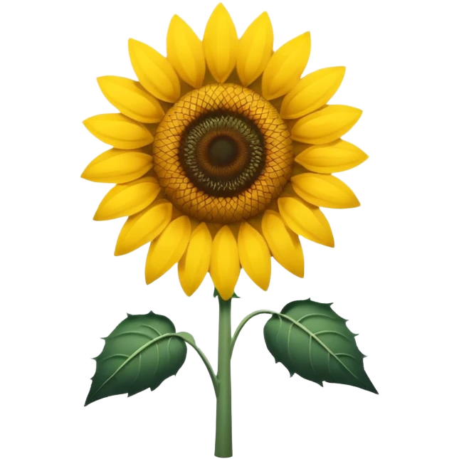 black and white minimalistic  sunflower outline emoji emoji