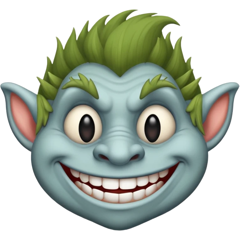 Troll face emoji
