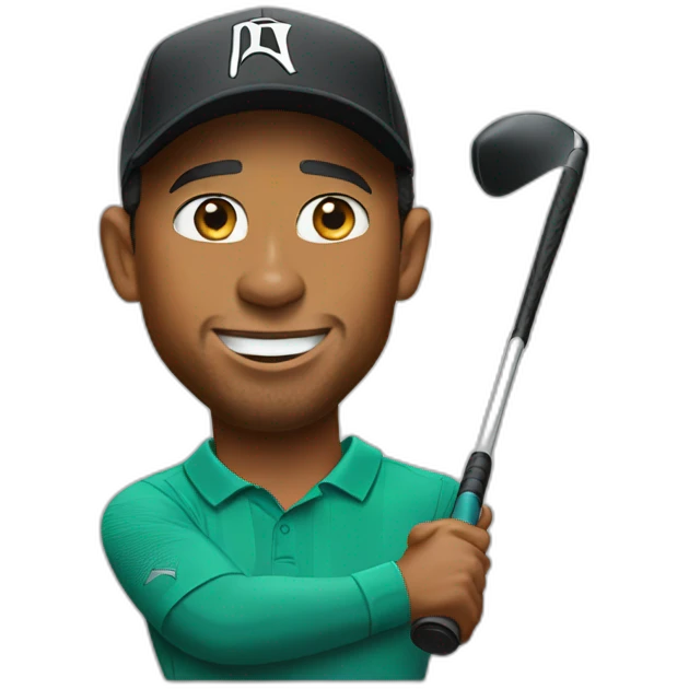 Tiger woods emoji